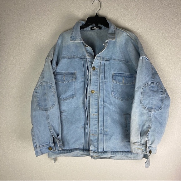 Vogue Fashion Denim Jacket Size XXL - Picture 1 of 8